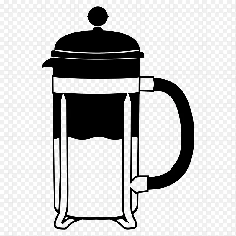 咖啡法式印刷机咖啡杯-法国出版社