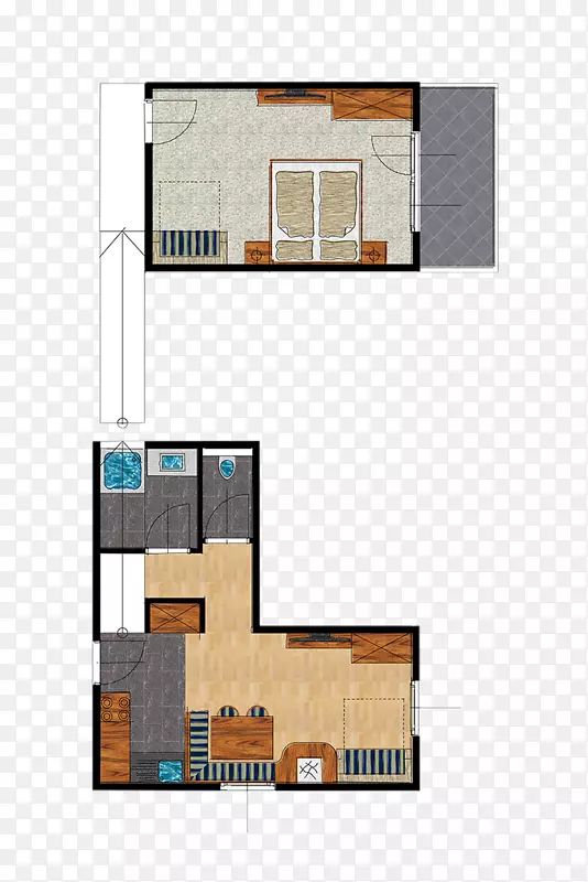 平面图建筑立面角