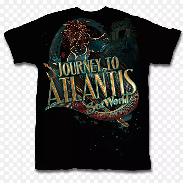 前往亚特兰蒂斯海洋世界礼品店的t恤之旅-t恤