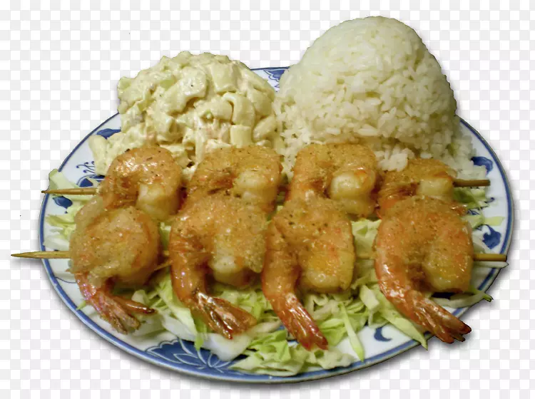 帕库拉炸鸡、炸虾、素食、亚洲料理-炸鸡