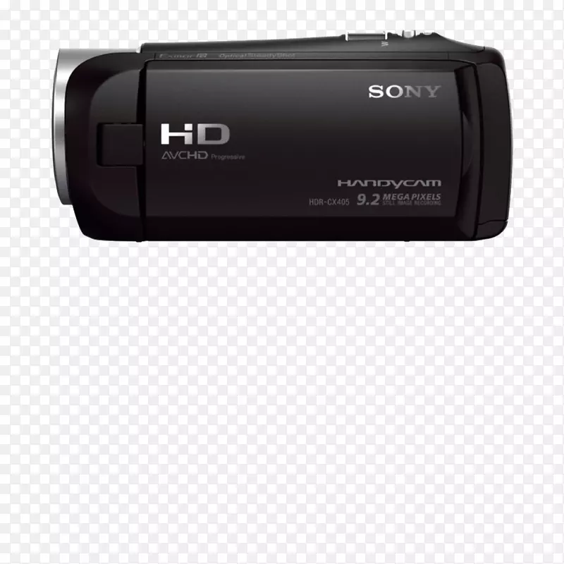 索尼手动摄像机hdr-cx 405摄像机.照相机
