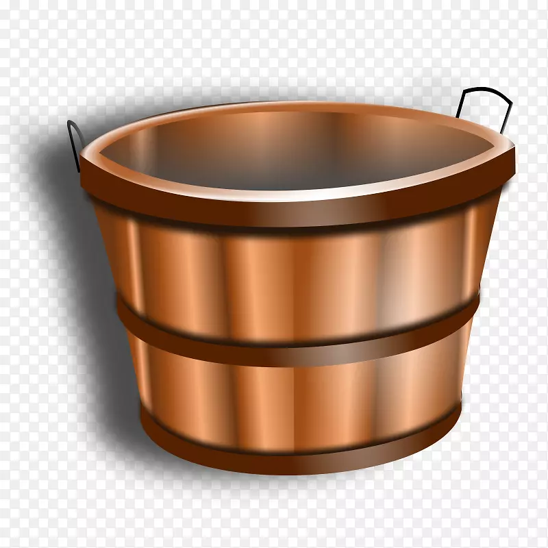 水桶电脑图标剪辑艺术桶