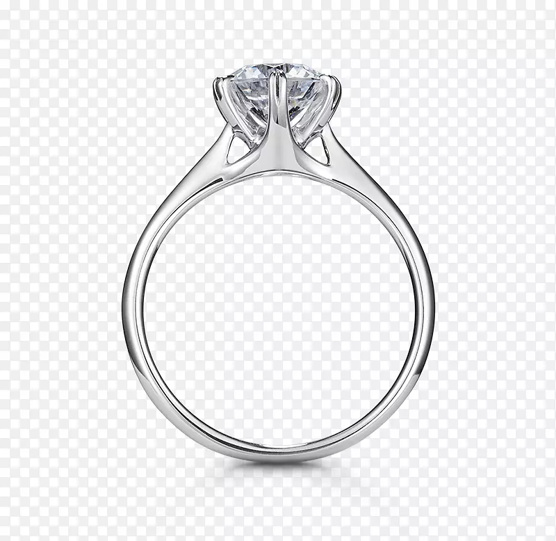 订婚戒指钻石切割结婚戒指