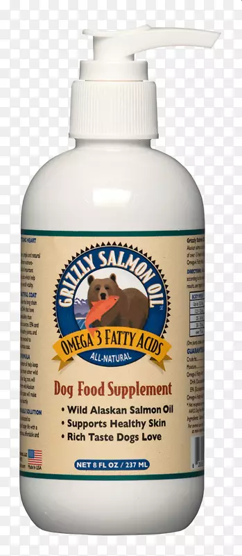 狗膳食补充剂鲑鱼omega-3脂肪酸油-狗