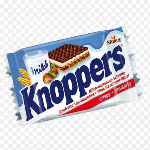 Knoppers牛奶晶片饼干奶油-牛奶