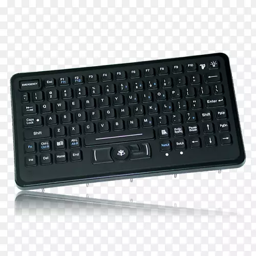 电脑键盘数字键盘触控板坚固的电脑ikey-计算机