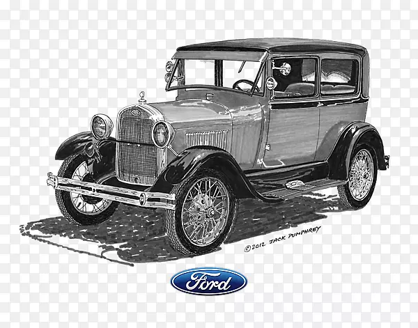 古旧车、汽车设计模型-福特t型