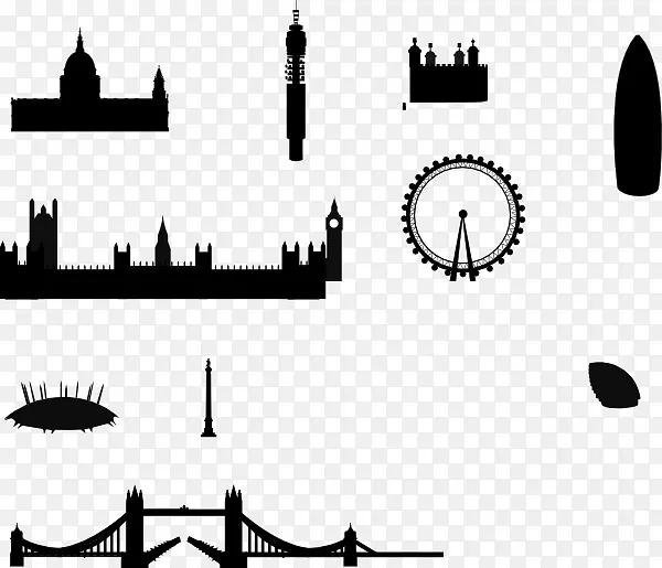伦敦电脑图标剪贴画-伦敦