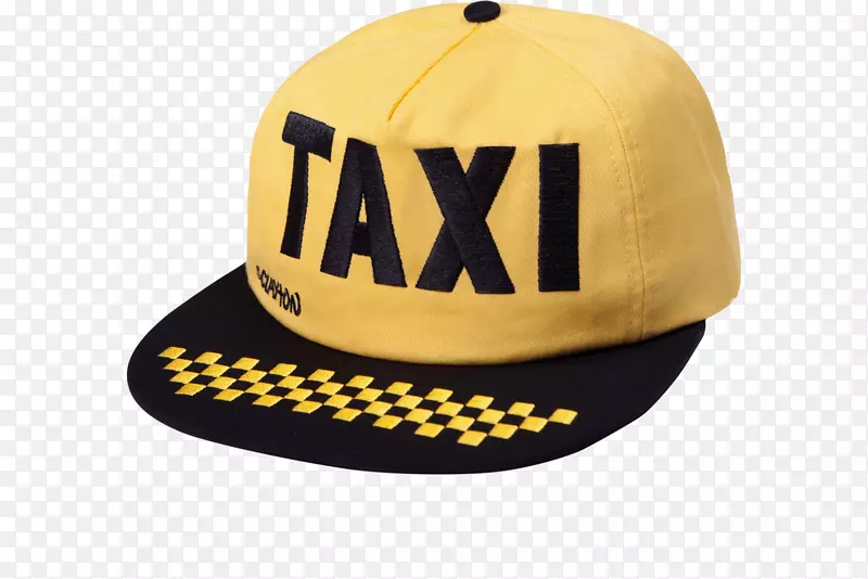 棒球帽，出租车帽，黄色出租车，棒球帽
