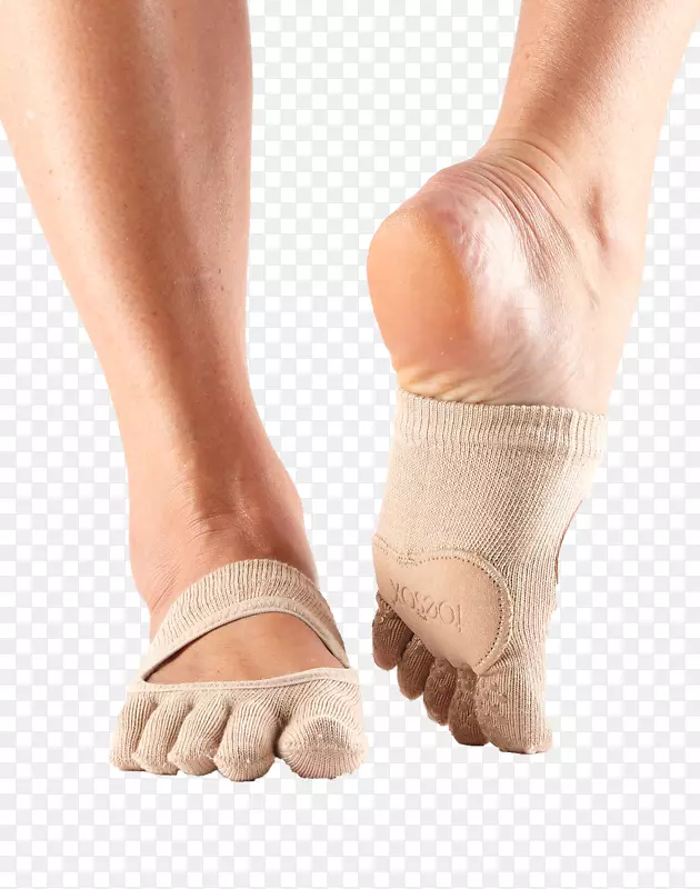 脚趾袜子大拇指舞蹈-袜子从脚趾向上
