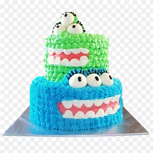 生日蛋糕，玉米饼，装饰，糖霜，奶油-蛋糕