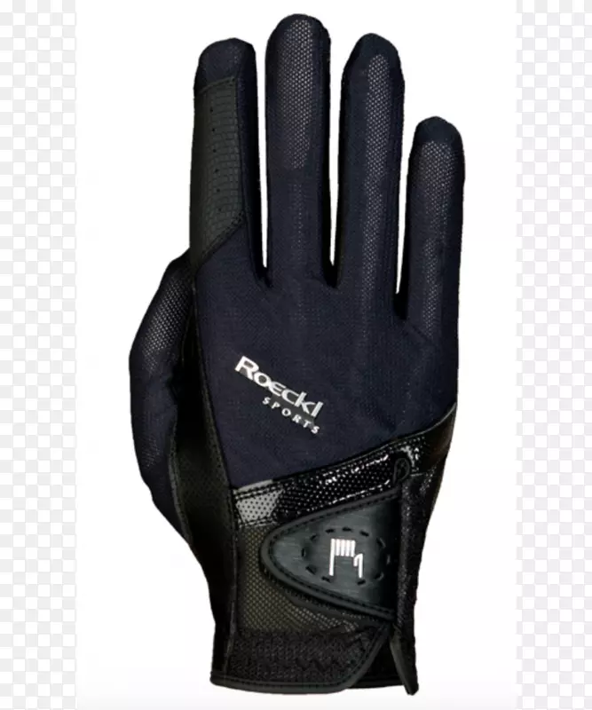 亚马逊网站Roeckl手套白色海军蓝马术手套