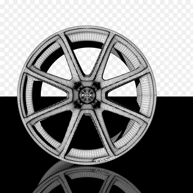 轮毂合金轮毂车轮辐式轮胎车