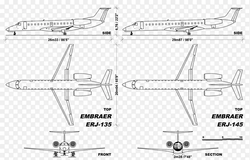 Embraer ERJ家族ERJ 135飞机区域喷气式飞机
