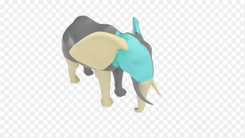 印度象非洲象计算机数控Elephantidae 3D打印