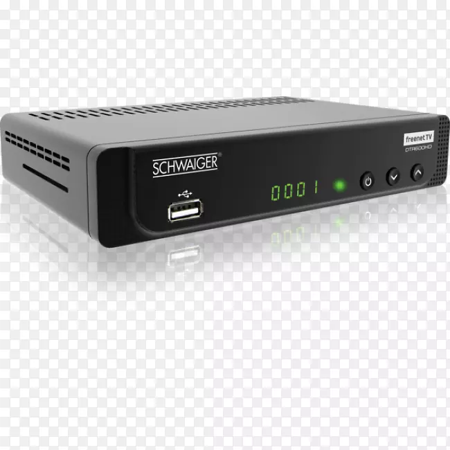 HDMI无线电接收机电缆转换器盒DVB-T2 HD-FTA接收机