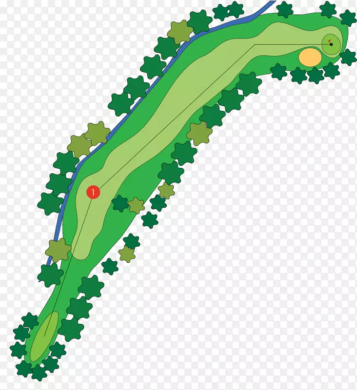 高尔夫球场标准高尔夫球杆-高尔夫球杆