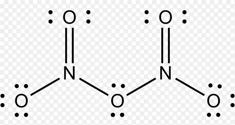 五氧化二氮路易斯结构共振硝酸盐-硝基离子