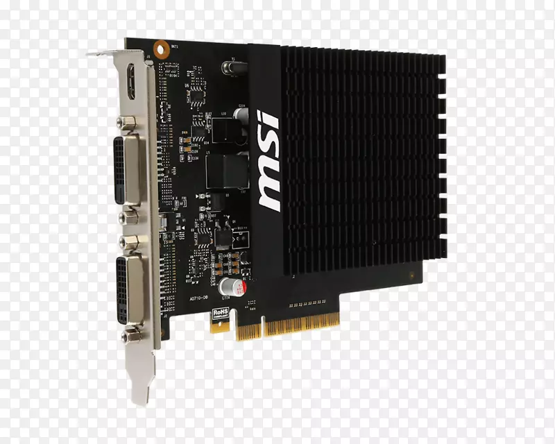 显卡和视频适配器NVIDIA GeForce GT 710计算机硬件NVIDIA GT 710 2 gd3h h2d-nvidia
