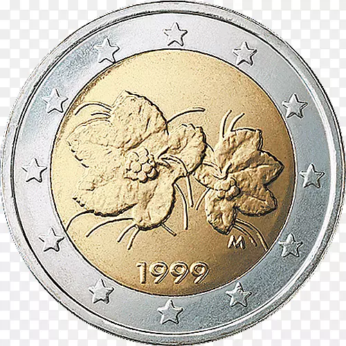 2欧元硬币芬兰欧元硬币2欧元纪念币-硬币