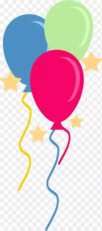 气球图形设计粉红m剪贴画-气球
