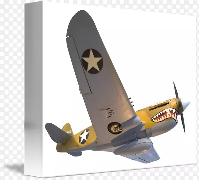 螺旋桨飞机Curtiss p-40型战鹰航空展览馆-飞机