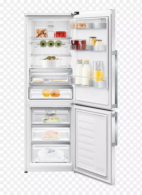 冰箱Grundiggkf 15810n 50/50冰箱格伦迪版70三星rb29fsjndss-冰箱