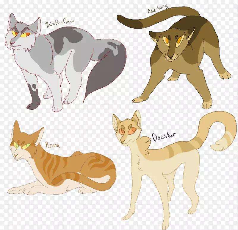 小猫武士，狮子-小猫