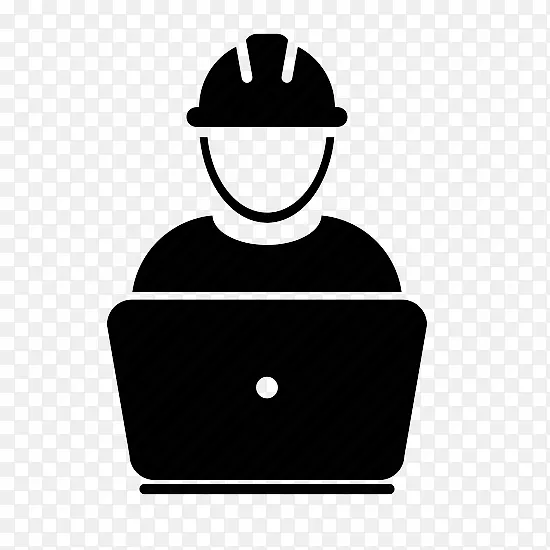 建筑工程，建筑工人，劳动者计算机图标，建筑工程.Ece Elektronik cihazlar Endustri