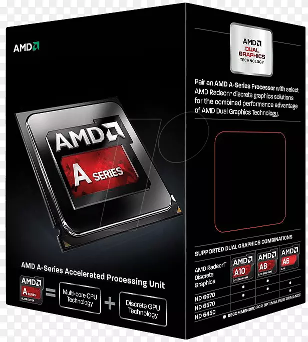 AMD加速处理单元fm2及a系列a6-6400 k中央处理器-radeon hd 4000系列