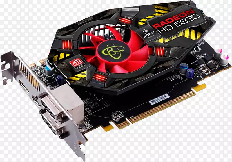 显卡和视频适配器atiRadeon HD 5830 ati技术xfx-radeon hd 4000系列