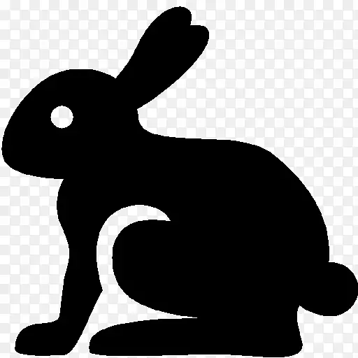 复活节兔子家用电脑图标剪贴画-兔子
