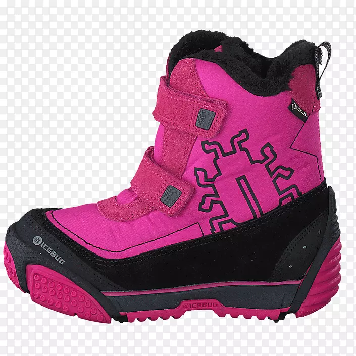 雪靴运动鞋交叉训练粉红色m靴