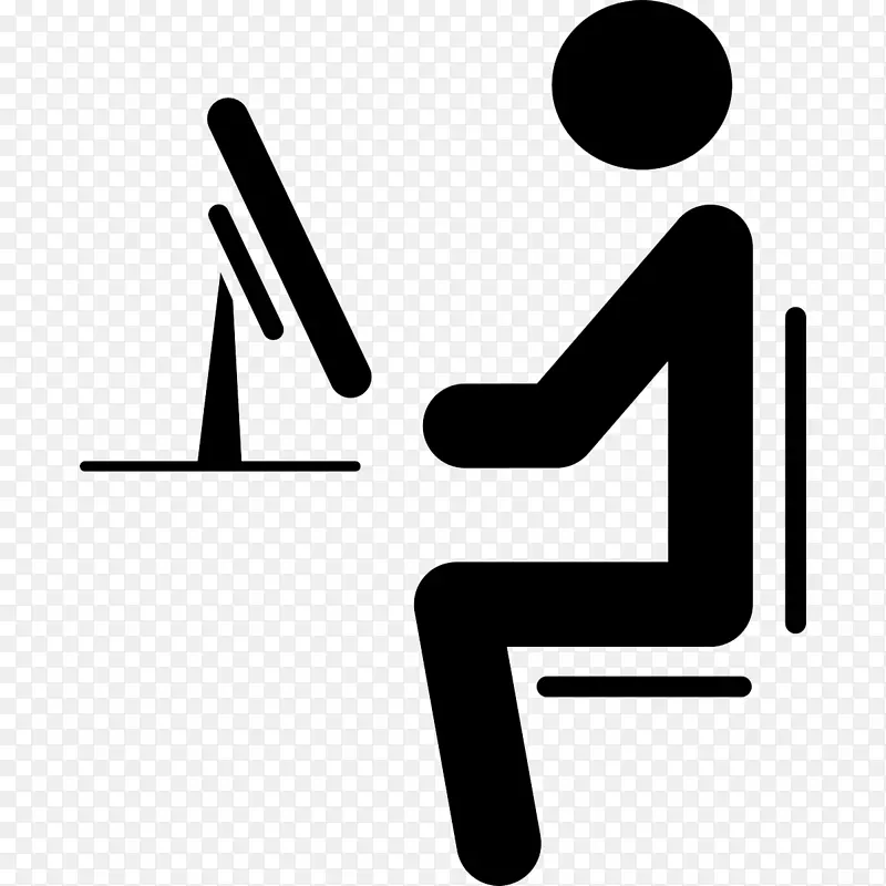 膝上型计算机图标用户计算机监视器.膝上型计算机