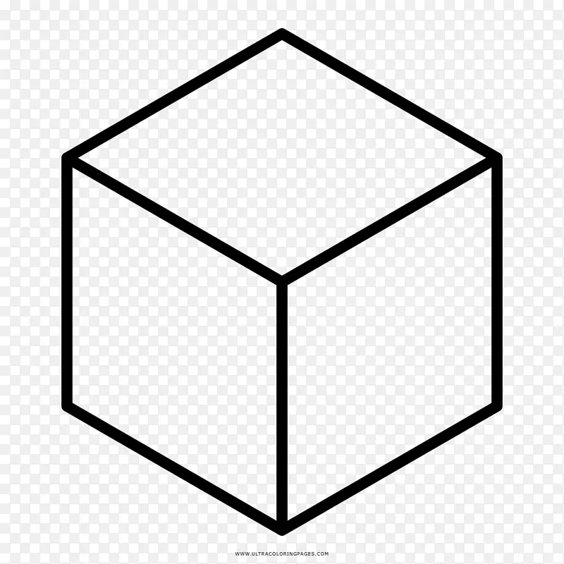 立方体三维空间形状数块链立方体