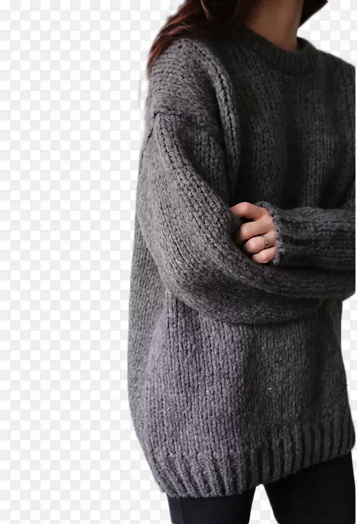 羊毛衫服装袖子编织-詹妮弗·格雷