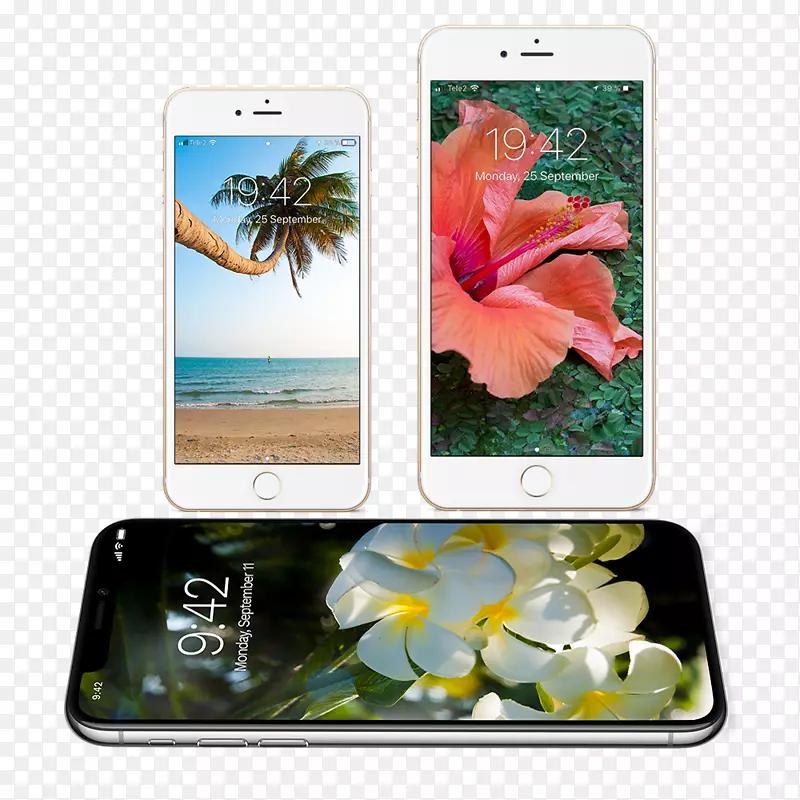 智能手机iphone x iphone 8 iphone 6加上桌面壁纸-智能手机