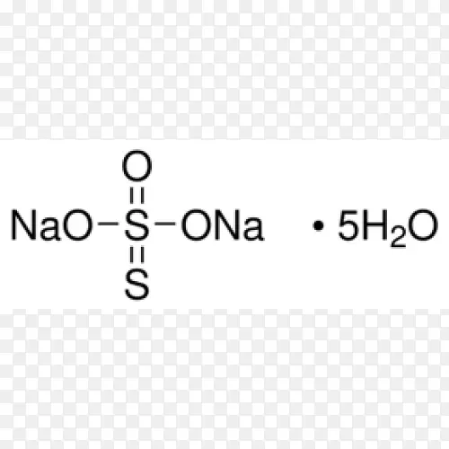 乙酸钠乙酸酯化学硫代硫酸钠
