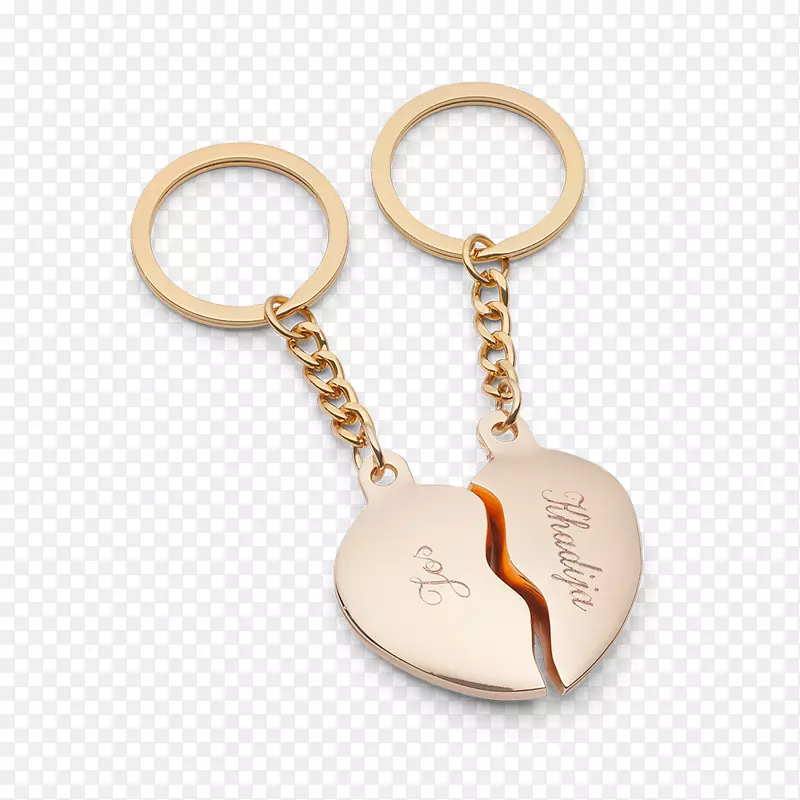 钥匙链，礼物，心脏凹版，爱情锁，礼物