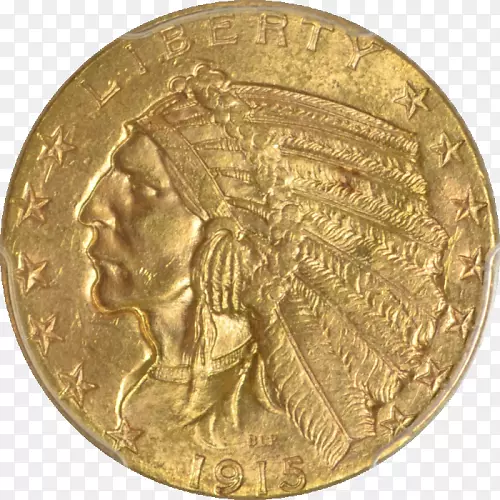 金币印度头金币半鹰币