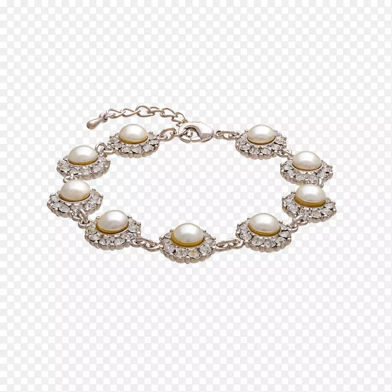 珍珠手镯珠宝项链立方氧化锆-珠宝