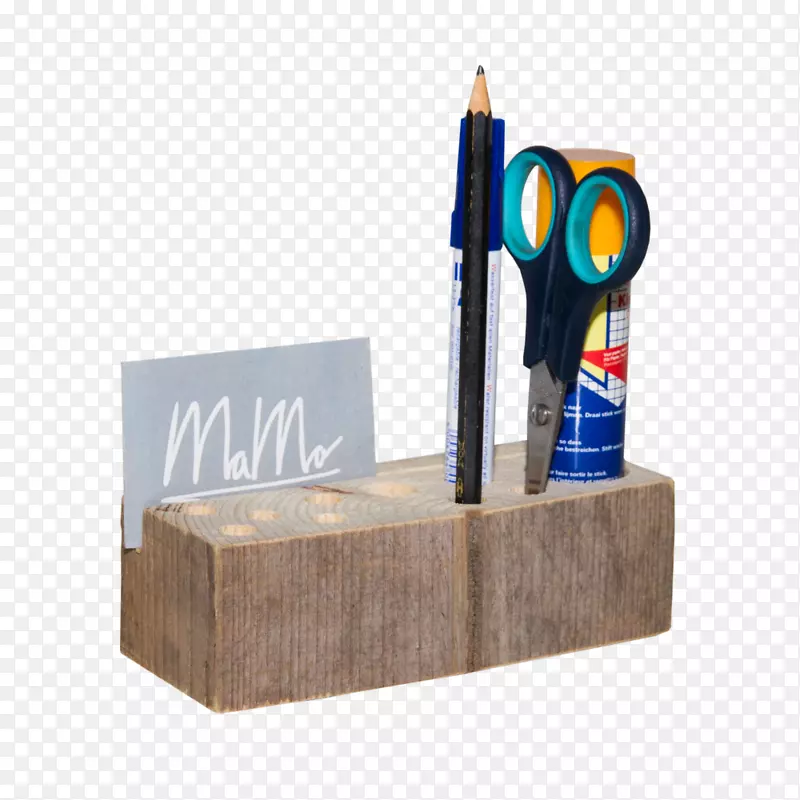笔和铅笔盒纸木材回收办公室用品-木材
