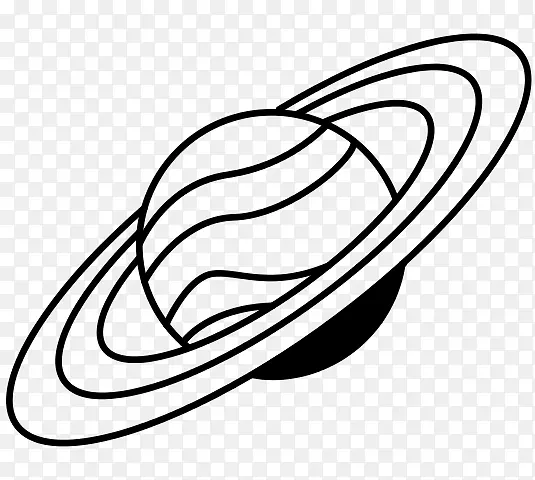土星绘色书-行星