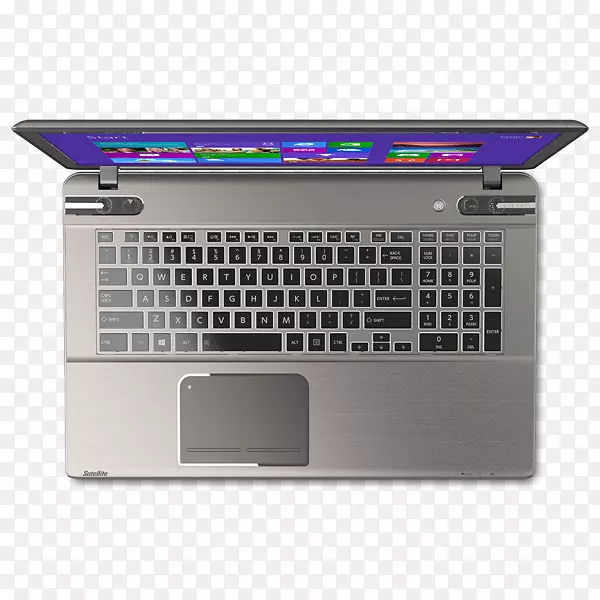 笔记本电脑键盘英特尔核心i5东芝卫星