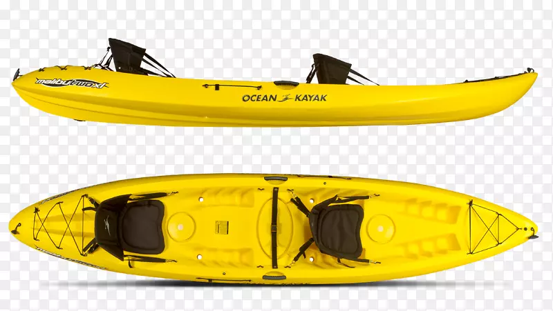 海上皮划艇，海洋皮艇，马利布，两艘XL水-水