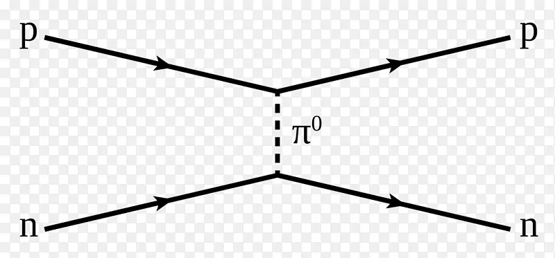 Feynman图核力强相互作用胶子π-他人