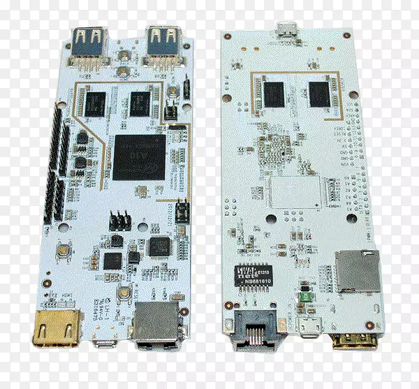 电视调谐器卡和适配器pcduino微控制器