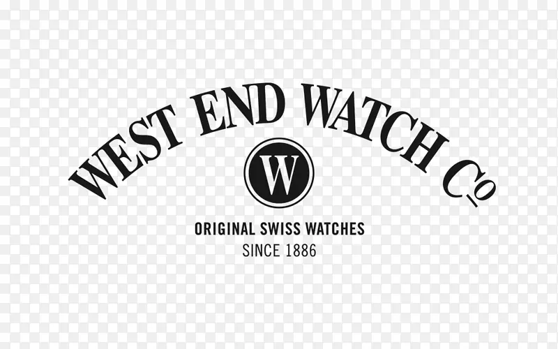 徽标西区手表公司商务伦敦西区餐饮-到达西区