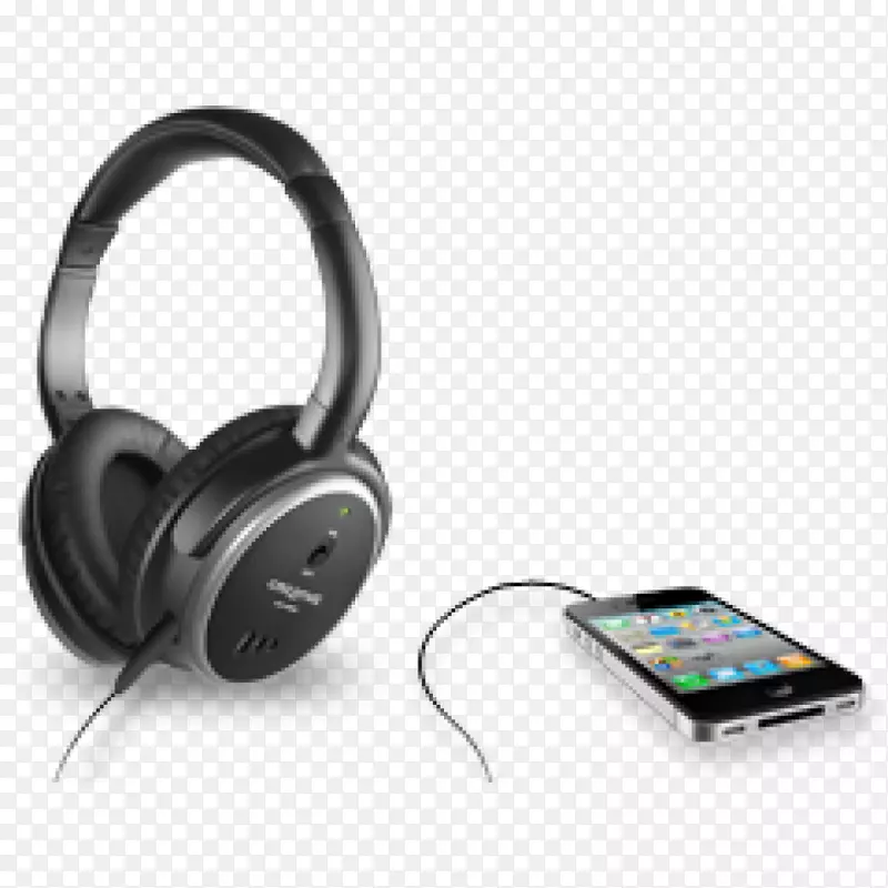 噪声消除耳机创意式hn-900耳机全尺寸有源噪声控制创意式hn-900耳机扬声器