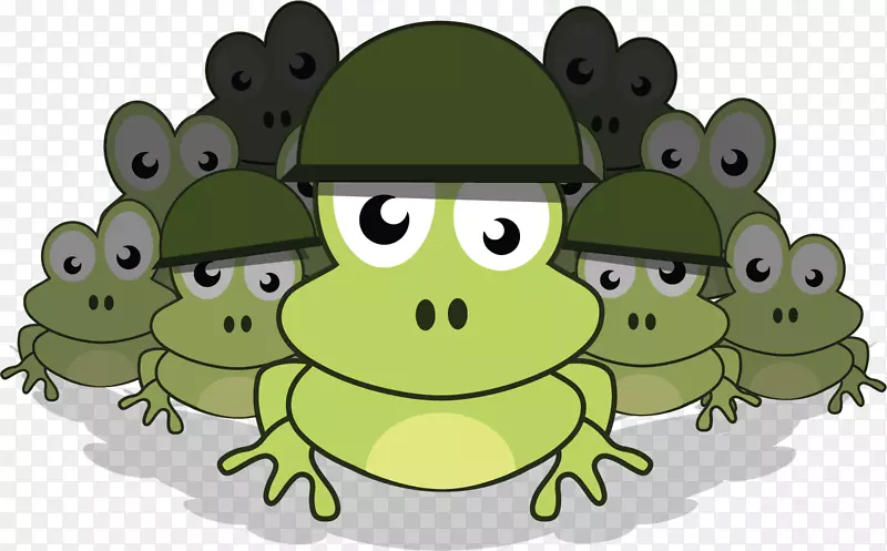 青蛙小队LLP卡通青蛙